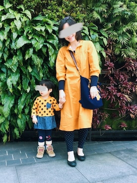 「mis zapatos（ミス　サパト）のアイテム」を使った、ZZReyさん（レディース・160cm）の秋コーディネート