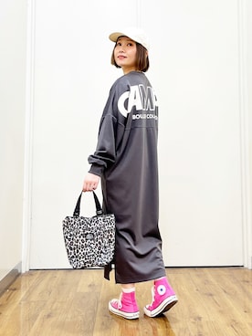 「CAMP7」｜m@さん（レディース・155cm）の冬コーディネート