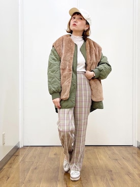 m@さん（レディース・155cm）の秋コーディネート