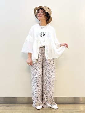 まーちゃん(m@)さん(レディース・155cm)の夏コーディネート