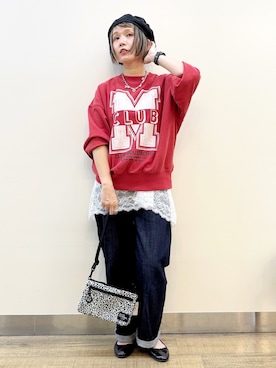 まーちゃん（m@）さん（レディース・155cm）の秋コーディネート