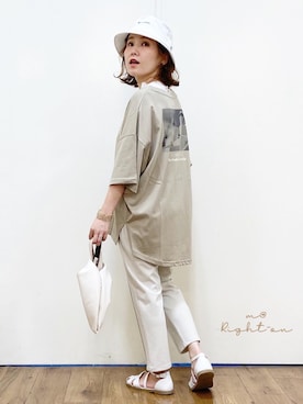 まーちゃん(m@)さん(レディース・155cm)の夏コーディネート