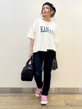 まーちゃん(m@)さん(レディース・155cm)の夏コーディネート