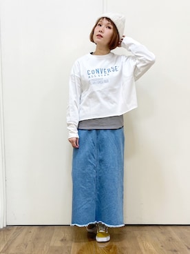 「SUBLIME（サブライム）のアイテム」を使った、m@さん（レディース・155cm）の冬コーディネート