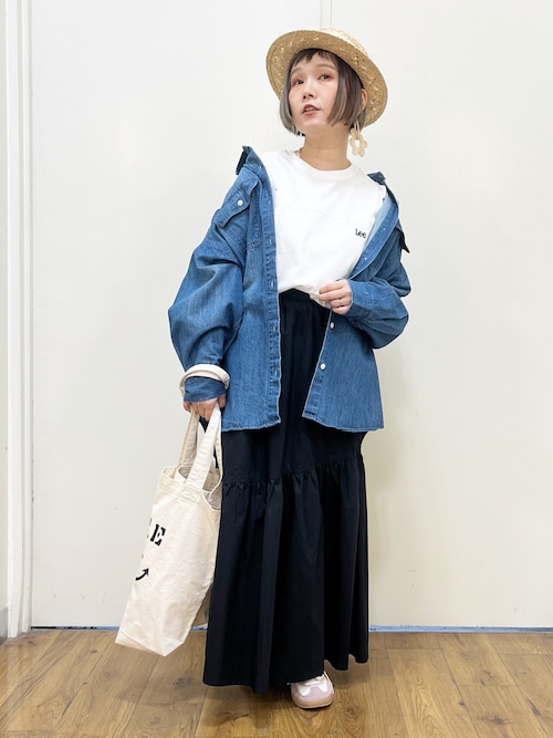 BACK NUMBER】フラップポケットデニムシャツ（シャツ/ブラウス）｜BACK