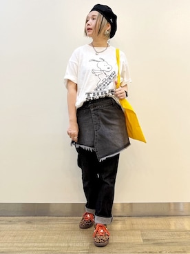 まーちゃん（m@）さん（レディース・155cm）の春コーディネート