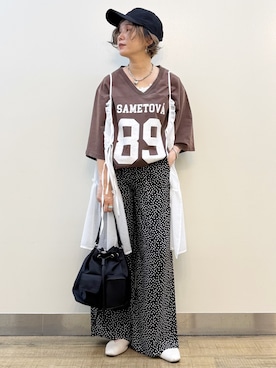 まーちゃん(m@)さん(レディース・155cm)の夏コーディネート