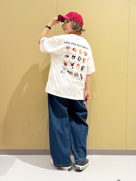 「BACK NUMBER（バックナンバー）のアイテム」を使った、まーちゃん（m@）さん（レディース・155cm）の夏コーディネート