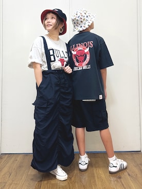 「Cepica（セピカ）のアイテム（アクセサリー）」を使った、m@さん（レディース・155cm）の夏コーディネート