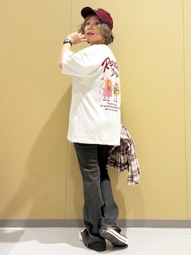 まーちゃん(m@)さん(レディース・155cm)の夏コーディネート