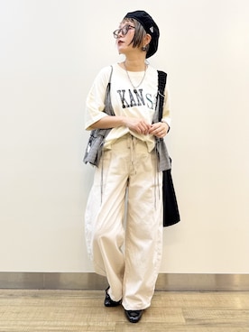 まーちゃん(m@)さん(レディース・155cm)の夏コーディネート