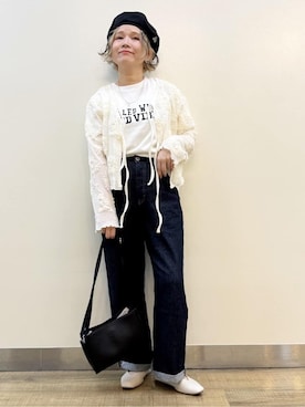 まーちゃん（m@）さん（レディース・155cm）の春コーディネート