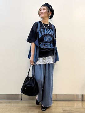 まーちゃん(m@)さん(レディース・155cm)の夏コーディネート