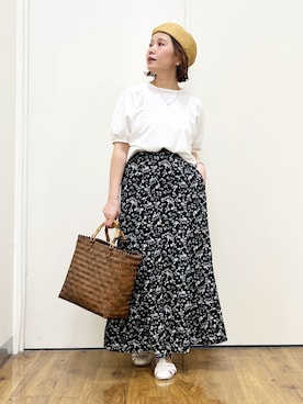 まーちゃん（m@）さん（レディース・155cm）の春コーディネート