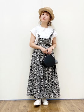 まーちゃん（m@）さん（レディース・155cm）の夏コーディネート