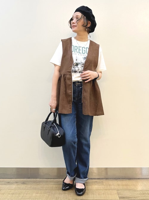 ジェニーギャルソン♡パンツ SOMETHINGのパンツを使ったコーディネート(ZOZOTOWN Yahoo!店