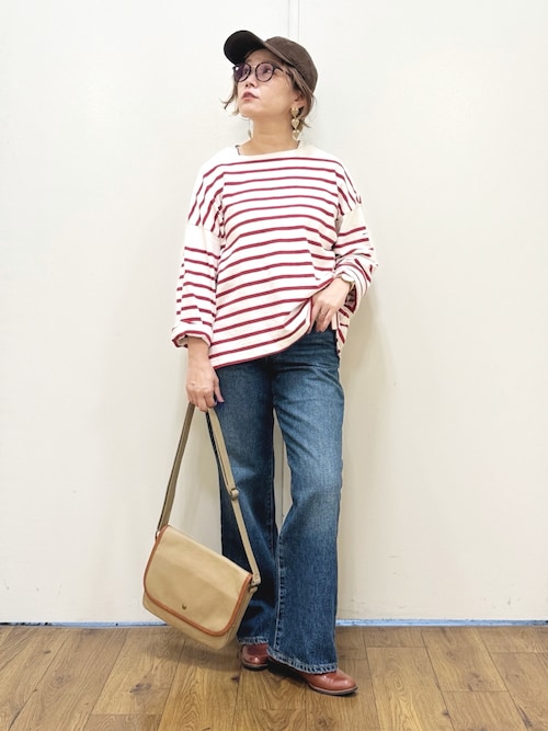 BACK NUMBER】シンセティックレザーショルダーバッグ