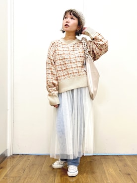まーちゃん(m@)さん(レディース・155cm)の秋コーディネート