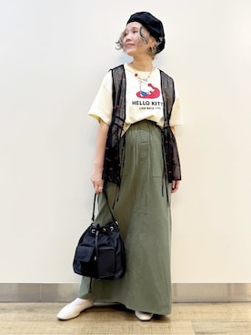 まーちゃん(m@)さん(レディース・155cm)の春コーディネート