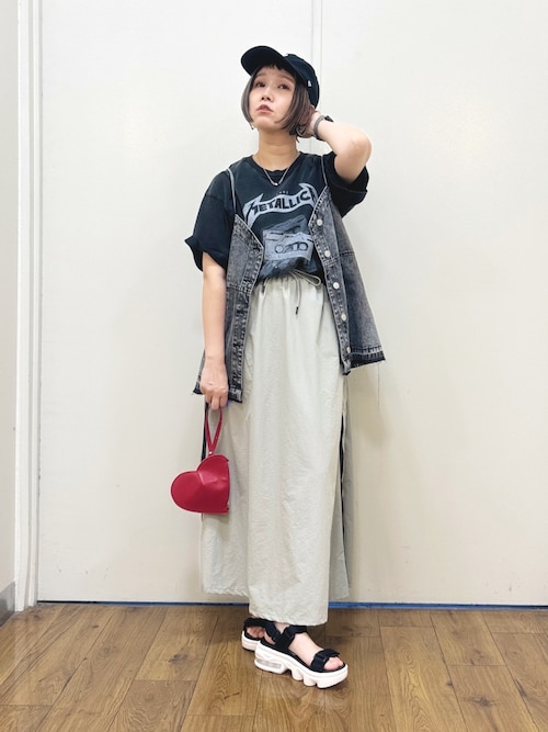 セール】【UMBRO】ナイロンマキシスカート（スカート）｜UMBRO