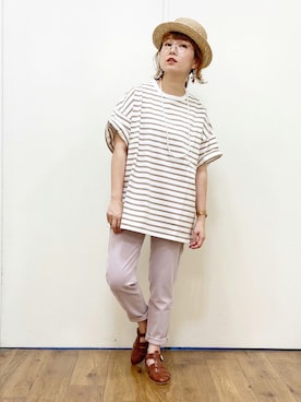 まーちゃん（m@）さん（レディース・155cm）の夏コーディネート