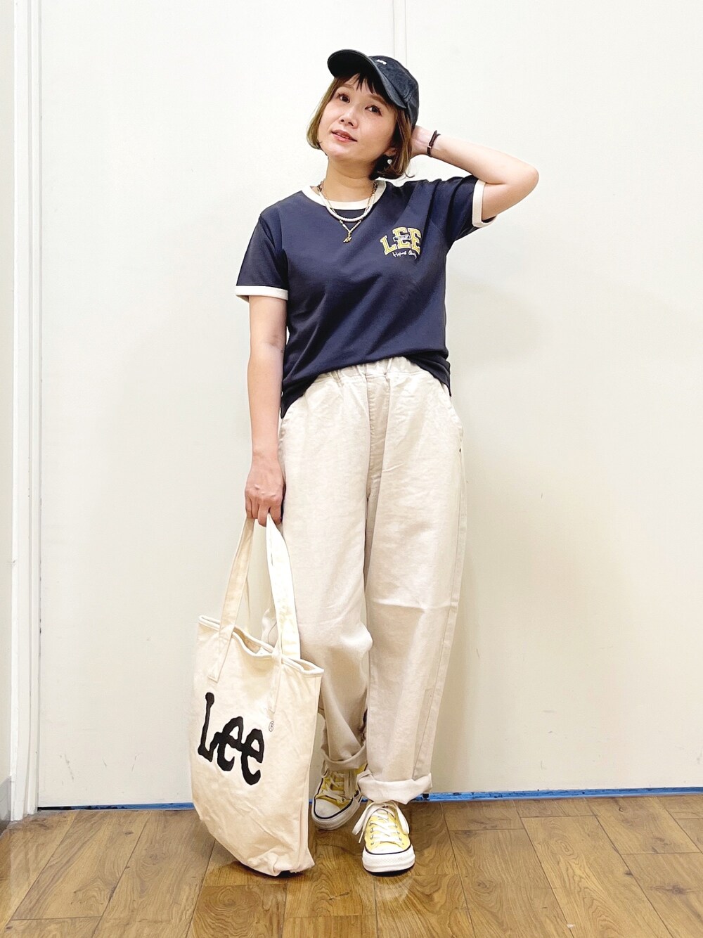 モユル萠プリントがカッコいいパンツです(⁠◍⁠•⁠ᴗ⁠•⁠◍⁠)⁠❤ m@(Right-on)｜Leeのその他パンツを使ったコーディネート - WEAR