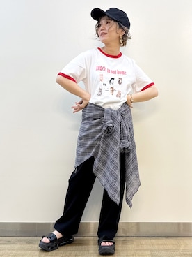 まーちゃん(m@)さん(レディース・155cm)の夏コーディネート