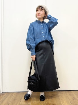 まーちゃん（m@）さん（レディース・155cm）の秋コーディネート