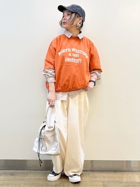 まーちゃん（m@）さん（レディース・155cm）の夏コーディネート