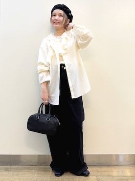 まーちゃん（m@）さん（レディース・155cm）の冬コーディネート