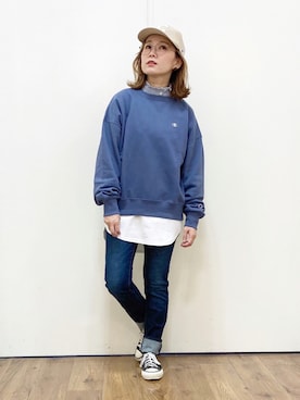 まーちゃん（m@）さん（レディース・155cm）の秋コーディネート