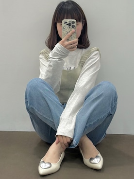 M.Ayanoさん（レディース・156cm）の春コーディネート