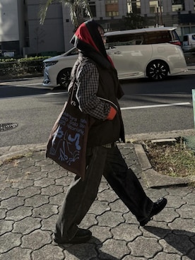 「FRED PERRY（フレッドペリー）のアイテム」を使った、zoochang5さん（レディース・150cm）の冬コーディネート