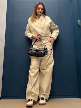 HNさん（レディース・174cm）の冬コーディネート