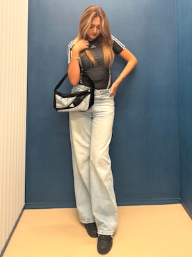 HNさん（レディース・174cm）の夏コーディネート