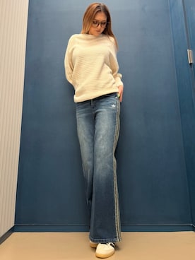 HNさん（レディース・174cm）の冬コーディネート