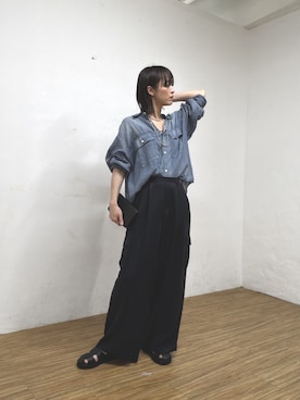 「ママコーディネート」｜gg＿sachikoooさん（レディース・167cm）の春コーディネート