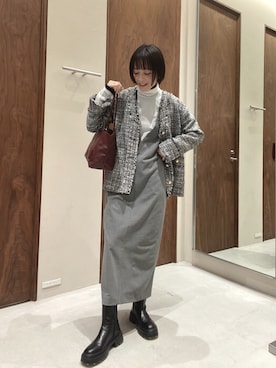 gg＿sachikoooさん（レディース・167cm）の冬コーディネート