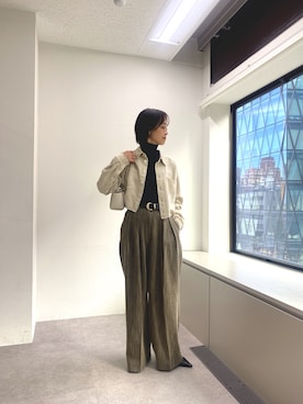 「アイテム（シャツ/ブラウス）」を使った、gg＿sachikoooさん（レディース・167cm・40代）の秋コーディネート