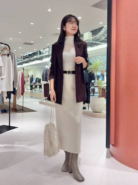 「アイテム（ファッション雑貨）」を使った、wgmasagoさん（レディース・166cm）の秋コーディネート