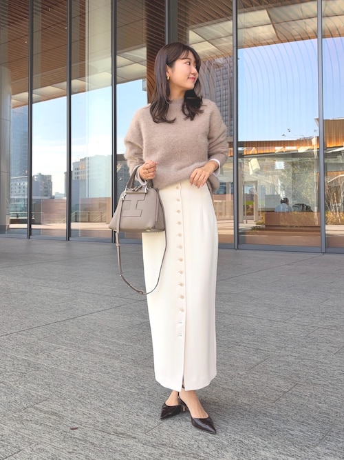 ウィムガゼット コットンテレコクルーネックプルオーバー ホワイト Whim Gazette｜コットンテレコクルーネックプルオーバー | Rakuten