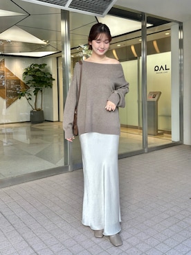 「アイテム（リング）」を使った、wgmasagoさん（レディース・166cm）の秋コーディネート