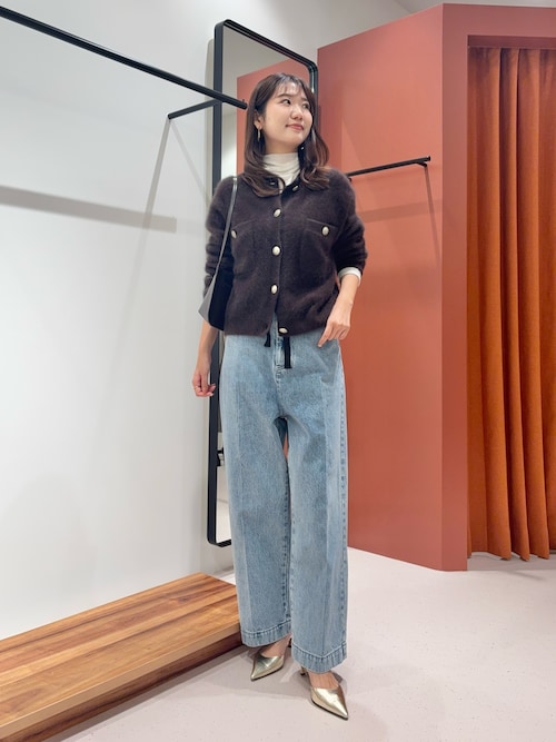 センタープレスデニムパンツ（デニムパンツ）｜Whim Gazette（ウィム