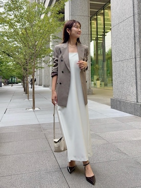 「アイテム（ピアス（両耳用））」を使った、wgmasagoさん（レディース・166cm）の夏コーディネート