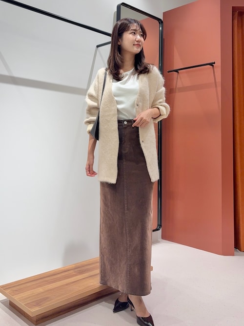 Drawing Numbers】サテンボートブラウス（シャツ/ブラウス）｜Drawing