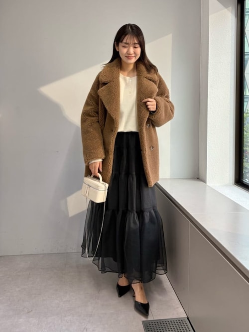 オーガンジーボリュームスカート（スカート）｜Whim Gazette（ウィム