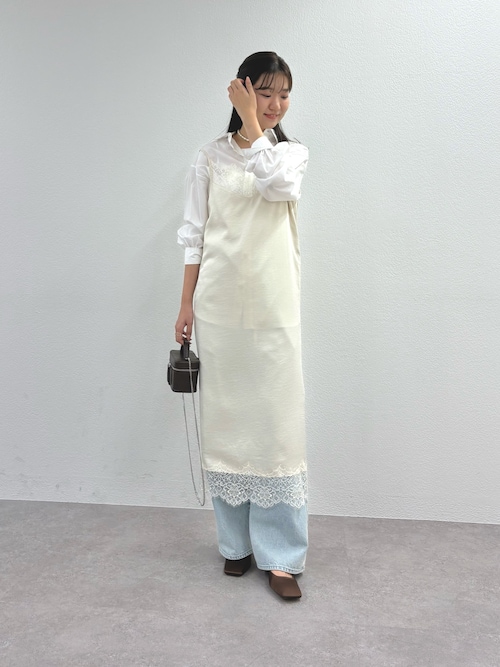 ネックレス付きトップスのみ♡ sowang ネックレス ドロップモチーフ2連ネックレス レディース