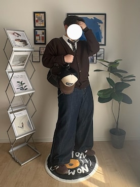 「SPINNS(スピンズ)のアイテム」を使った、Yuma ぽっちゃり着痩せコーデさん(メンズ・165cm)の秋コーディネート