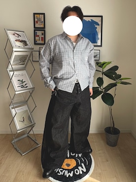 「SPINNS(スピンズ)のアイテム」を使った、Yuma ぽっちゃり着痩せコーデさん(メンズ・165cm)の秋コーディネート
