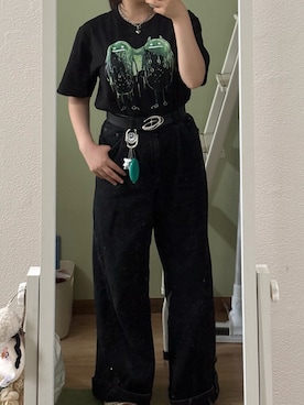 「グラニフ」｜makaron🐰🥕さん（レディース・156cm）の夏コーディネート